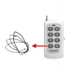 Remote control for bow and stern thrusters